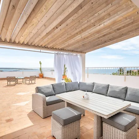 Beachfront Penthouse * Colonia de Sant Jordi